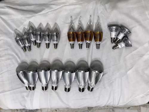 Stock lampade led e27 e14 - 20,