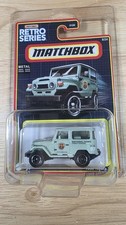 Matchbox Retro Serie Parchi Nazionali 1968 Toyota FJ40 Navi Con Confezione Protezioni 