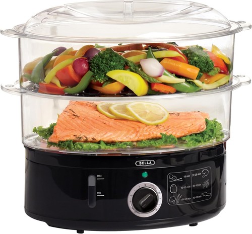 Bella vaporiera due livelli - vaporiera, a