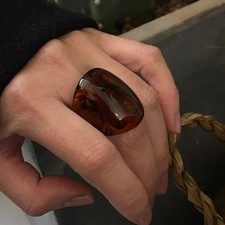 Anello donna resina colore