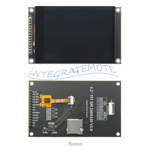Modulo display lcd spi seriale - spi,