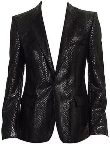 Blazer uomo esotico stampa