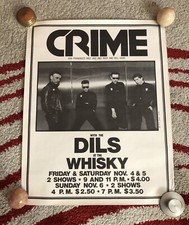Crime Original Rare Poster