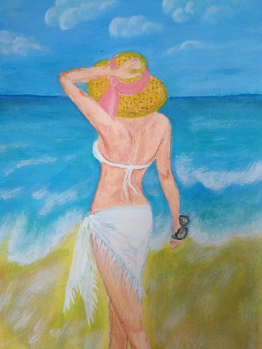 Ragazza costume bagno - ragazza,