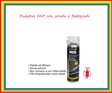 MOTIP M515 PULITORE FILTRO FAP SPRAY 500ML con sonda a 360 gradi per spia accesa