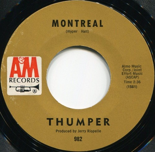 THUMPER*MONTREAL*FUZZ*GARAGE*R