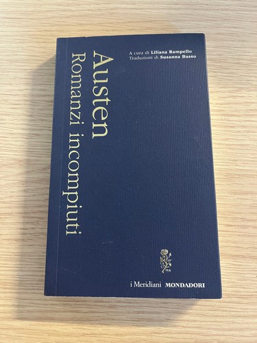 Romanzi incompiuti jane - incompiuti",