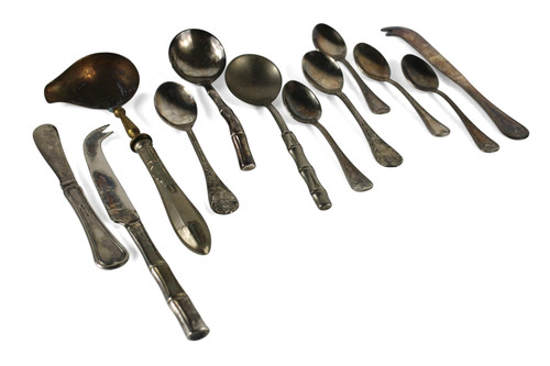 Lotto posate vintage silver - lotto, 12