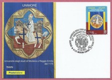 ITALIA 2025   UNIMORE Università di Modena e Reggio Emilia  CARTOLINA FILATELICA