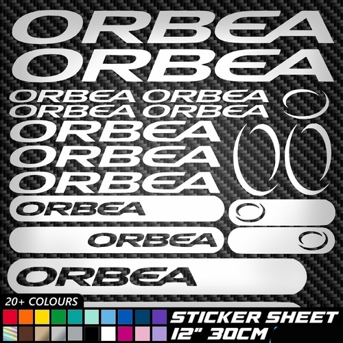 16x orbea vinile - orbea, decalcomania