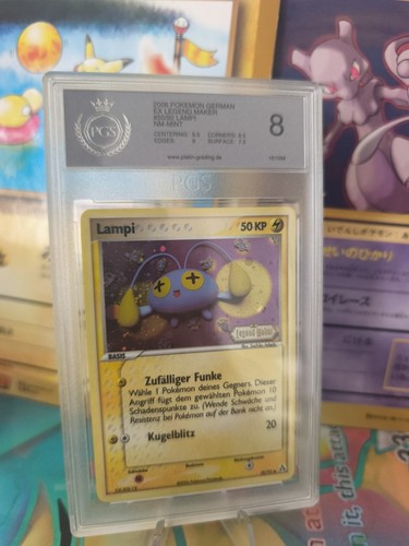 Carta pokemon card lampi - card, ex