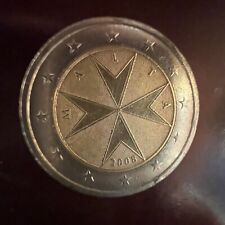 MONETA 2 EURO MALTA 2008 RARA