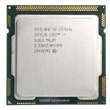 Processore CPU Intel Core I7-860 I7-870 I7-860S I7-870S I7-875K LGA 1156