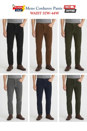 Pantalone uomo velluto chino