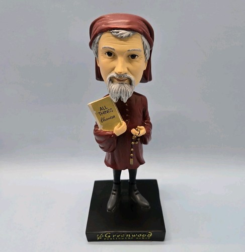 Geoffrey chaucer figurina - geoffrey,