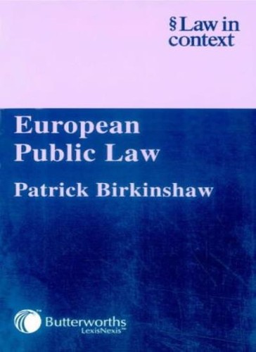 European public law in - public,