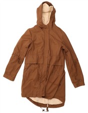 Giacca parka sherpa donna con