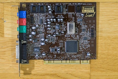 Creative sound blaster - blaster, live