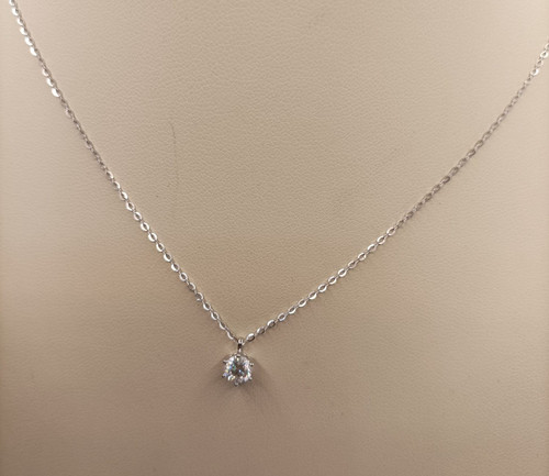 Collana punto luce argento - punto, 6