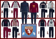 PIGIAMA / TUTA UFFICIALE TORINO FC dai 3 anni alla XXL caldo cotone e pile