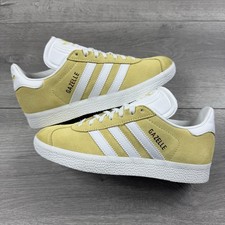 Adidas Gazelle 'Light Gold / Almost Yellow / White' - Taglia UK 3 / EU 35 1/3