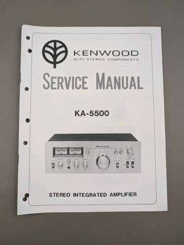 Kenwood 5500 amplificatore - kenwood, ka-5500