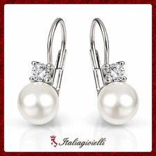 Eleganti Orecchini Perla in