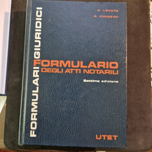 Formulario degli atti notarili