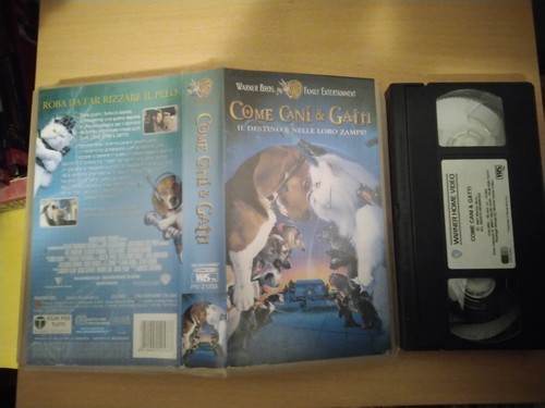 Come cani gatti vhs cartone - gatti,