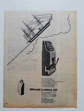 Clipping Pubblicità Advertising 1952 OLIVETTI LETTERA 22 #2