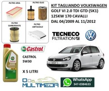 TAGLIANDO FILTRI + OLIO