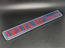 LANCIA DELTA HF INTEGRALE 8 V LOGO EMBLEMA FREGIO STEMMA SCRITTA TARGHETTA BADGE
