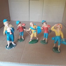 Lotto 5 Statuine Presepe Italy