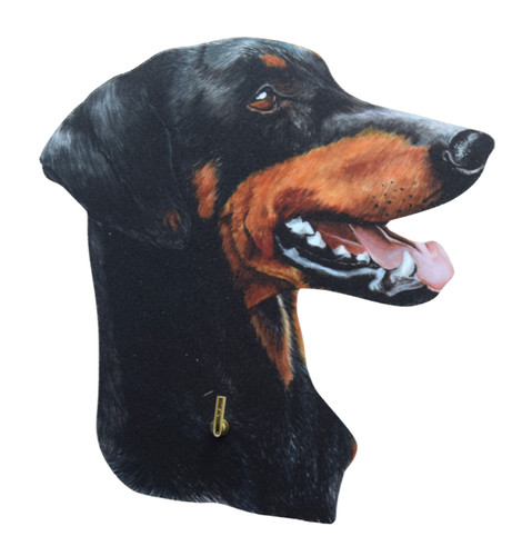 Appendino piombo doberman - appendino, in
