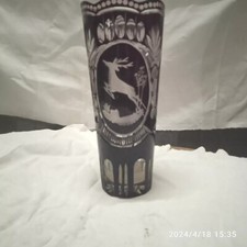 VASO IN CRISTALLO DI BOEMIA