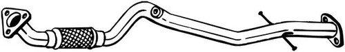 Tubo scarico 800 183 bosal - tubo, 800-183