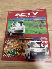 Honda Acty Truck Van Catalog