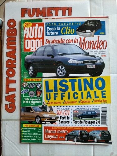 Auto oggi su - su, strada