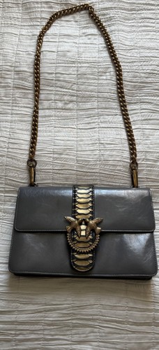 Borsa pinko tracolla grigio - pinko,