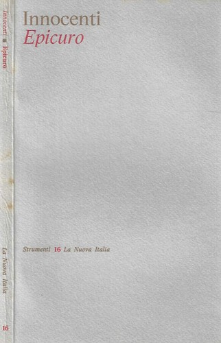 Epicuro piero innocenti - epicuro., .