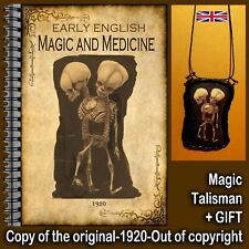 Antique Book Occult Magic Old Medicine Anatomy Witchcraft Esoteric Manuscripts 1