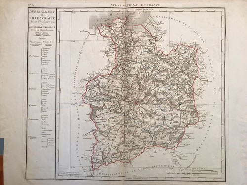Département ille et - l'ille,