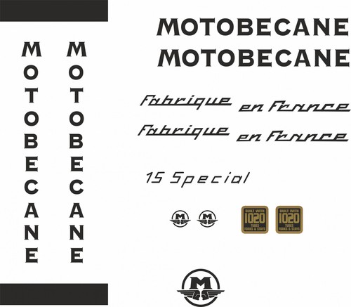 Adesivi telaio motobecane - telaio, 15