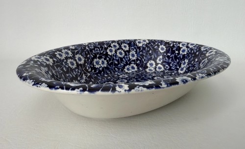 Calico blue crownford ovale - calico,