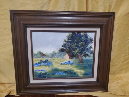 Dipinto olio vintage firmato