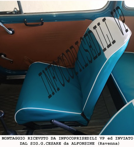 Fiat 600 epoca coprisedili - epoca,