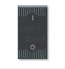 AVE 45310 INTERRUTTORE BIPOLARE SERIE NOIR SISTEMA 45