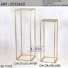 Set due tavolini da salotto