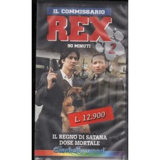 Il Commissario Rex: Il Regno Di Satana, Dose Mortale VHS Univideo - CHV8532 Sigi