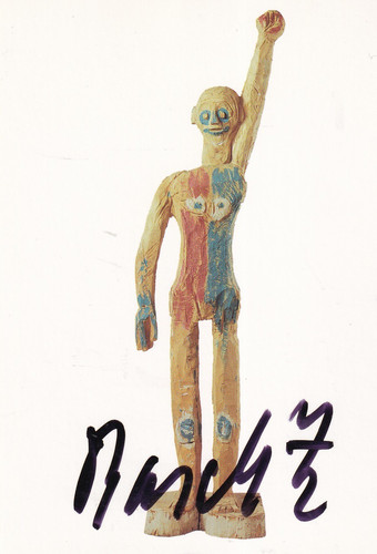 Autografo kpk georg baselitz - autografo,